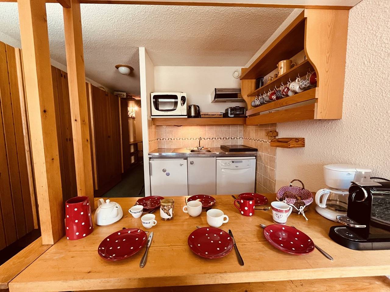 Apartamento entero, Apartamento para 6 pers, cerca de las pistas, Plan Peisey in Parque Nacional de Vanoise