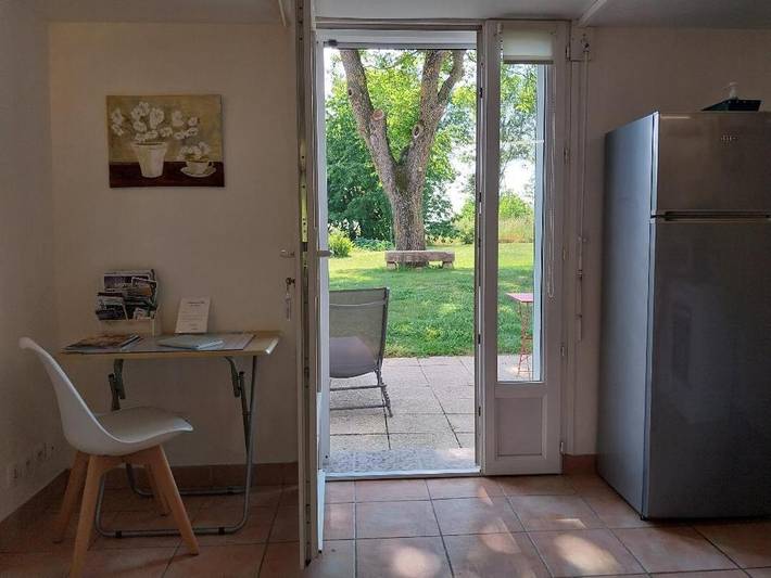 Appartement de vacances pour 2 personnes, avec vue et jardin