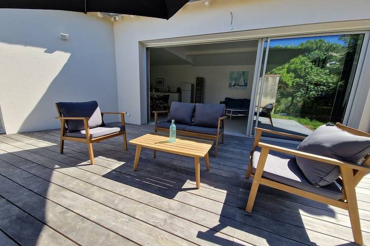 Maison de vacances pour 4 personnes, avec jardin et terrasse à La Rochelle