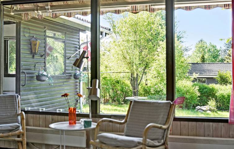 Holiday home for 4 people with terrace in Kirke Hyllinge, Lejre Region