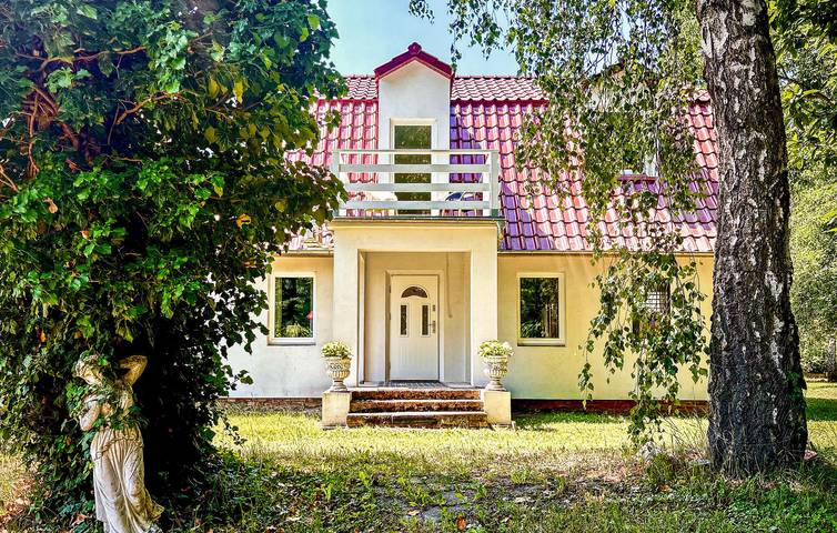 Ferienhaus für 12 Personen mit Ausblick in Lebus (Polen)