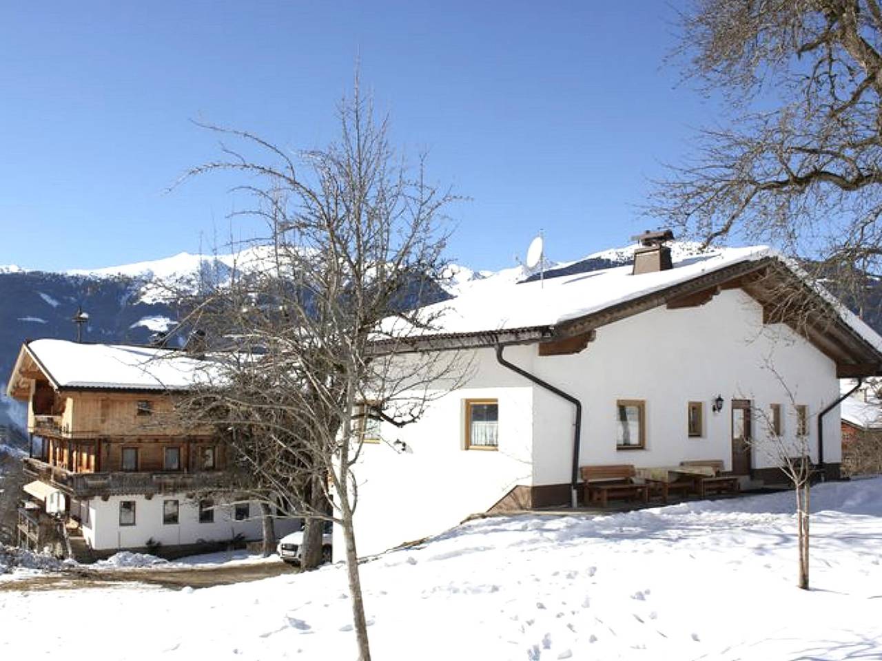 Freistehendes Chalet auf dem Bauernhof
 in Gerlosberg, Tiroler Unterland