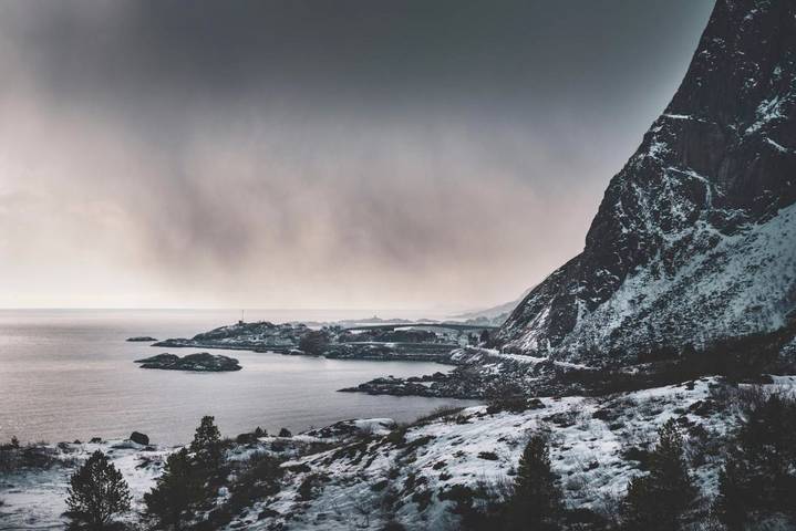 Station pour 2 personnes, avec jardin et vue dans Moskenes - 4