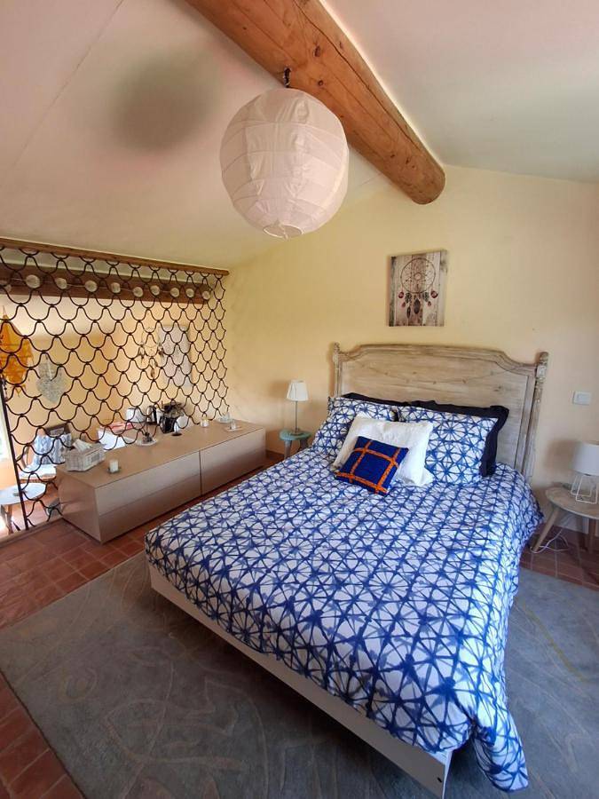 Chambre d’hôte pour 4 personnes, avec Terrasse et Vue à Bédoin