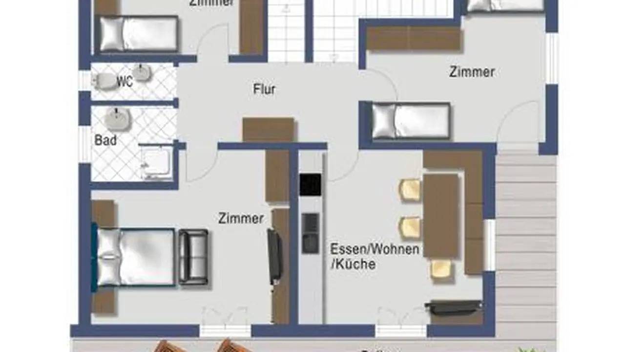 Appartement de vacances entier, Appartement de vacances pour 6 personnes avec sauna in Schruns, Schruns-Tschagguns