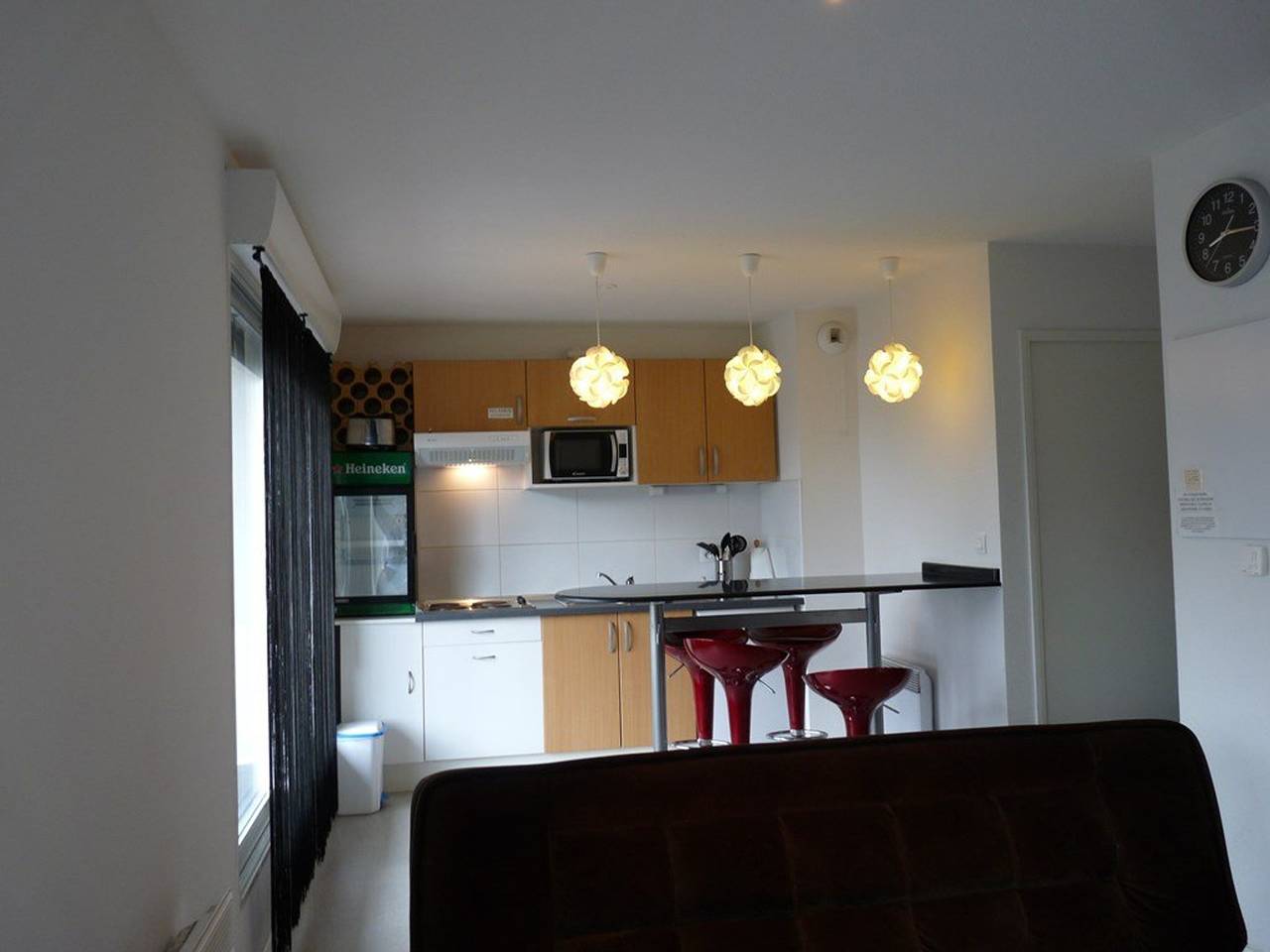 Studio entier, Studio au pied des pistes, 4 pers., kitchenette, casier à skis, parkings gratuits in La Pierre Saint-Martin, Arette