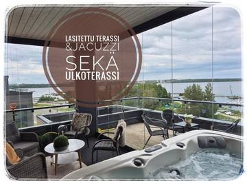 Gîte pour 10 personnes, avec balcon ainsi que jacuzzi et sauna dans Tampere