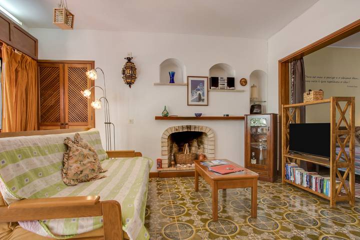 Ganze Wohnung, Haustierfreundliches Studio mit privatem Garten und Wlan in Santa Maria, São Gonçalo de Lagos