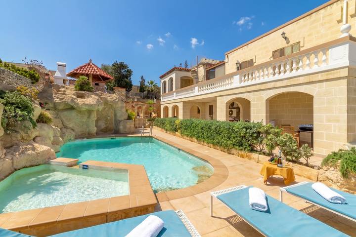 Vakantiewoning voor 5 personen, met zwembad en terras in Malta