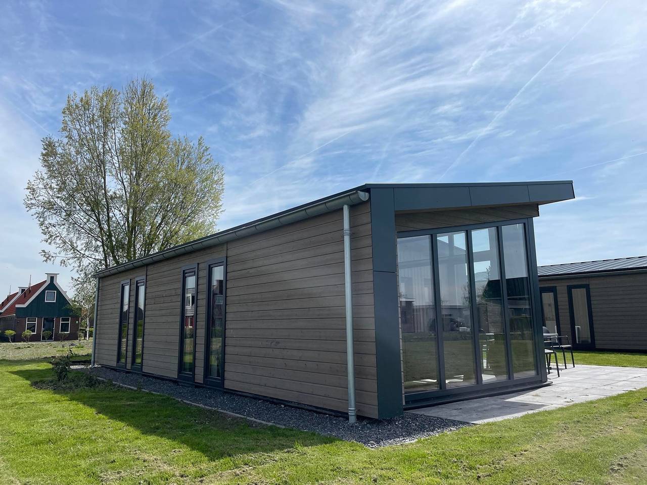 Modern chalet met 2 badkamers in Graft-De Rijp, Nederlandse kust