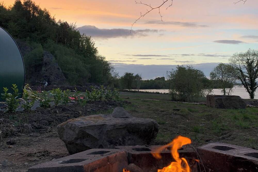 Luxury Glamping Pod at Carrickreagh Bay, Enniskillen in County Fermanagh