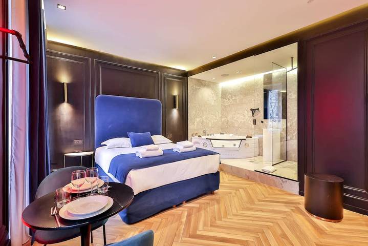 Studio für 2 Personen, mit Whirlpool, kinderfreundlich in Paris - 4
