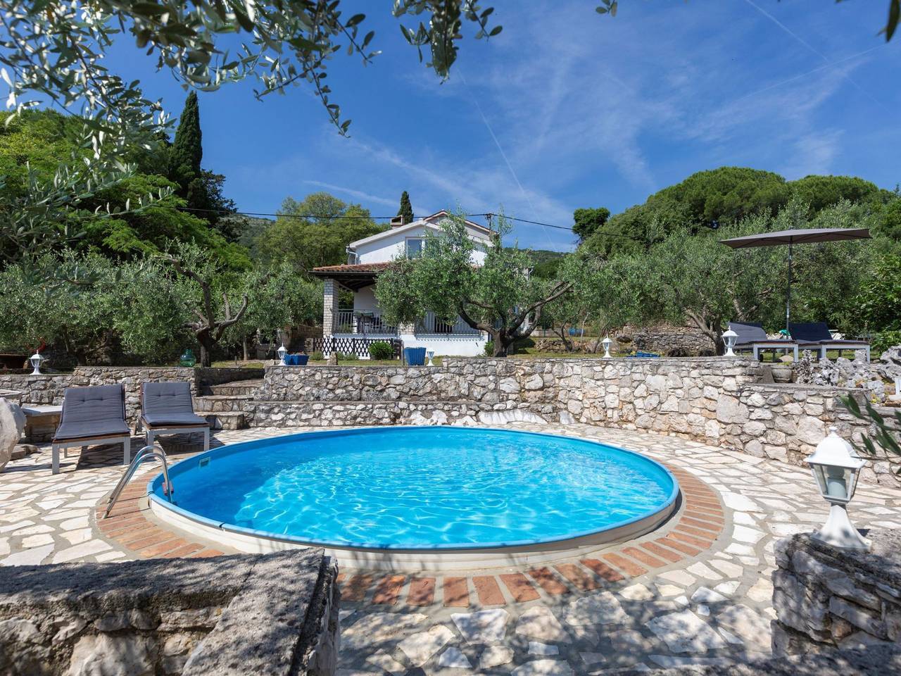 "Istria" mit eigenem Pool in Raša, Ostküste Istrien