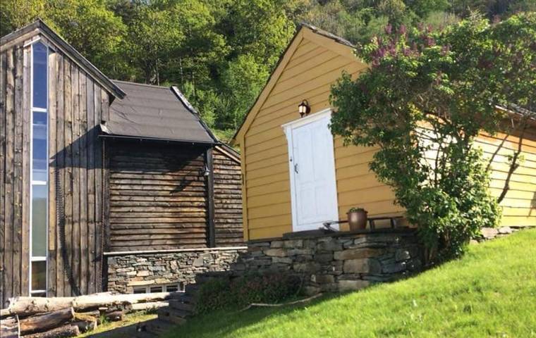 Ferienhaus für 4 Personen, mit Terrasse und Garten sowie Ausblick