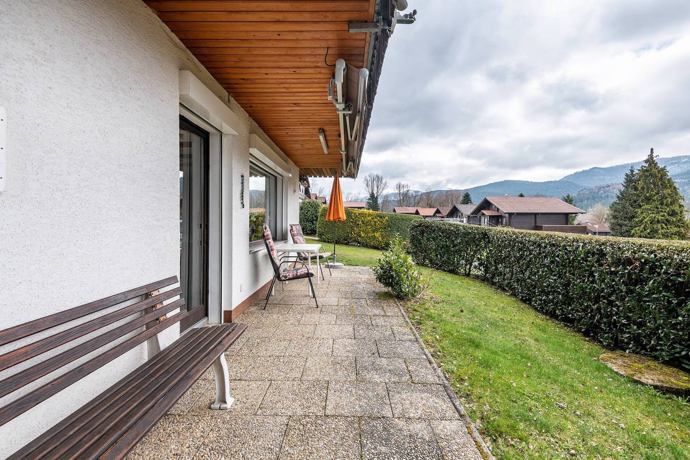 Entire apartment, Apartment 'Ferienwohnung Im Lamer Winkel' with Mountain View, Private Terrace and Wi-Fi in Kummersdorf (Arrach), Arrach