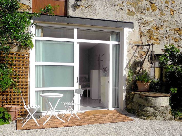 Appartement de vacances pour 2 personnes, avec jardin et terrasse