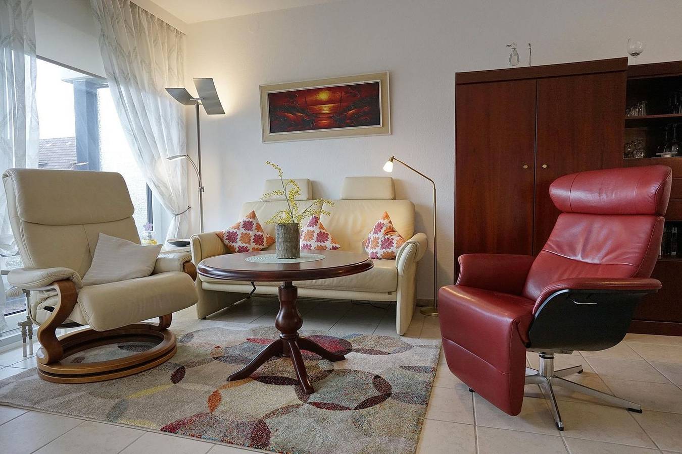 Ganze Wohnung, Wohnung Lünser 18 mit Strandkorb am Hauptstrand in Hafen Büsum, Büsum