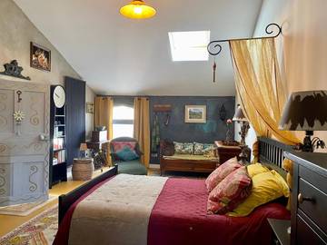 Chambre d’hôte pour 2 personnes, avec jardin à Sainte-Cécile-les-Vignes