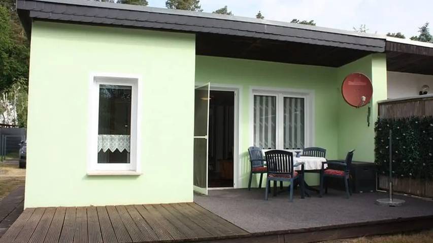Ferienhaus für 4 Personen, mit Terrasse und Garten am Plauer See