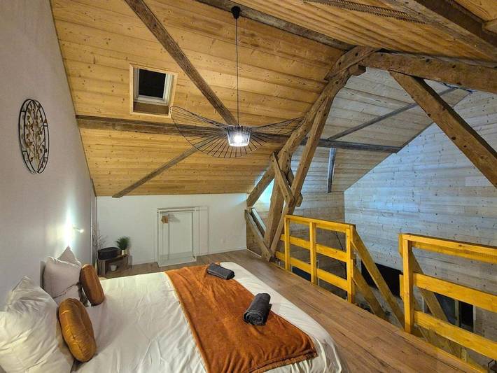 Maison de campagne pour 7 personnes, avec jardin et jacuzzi dans Landser