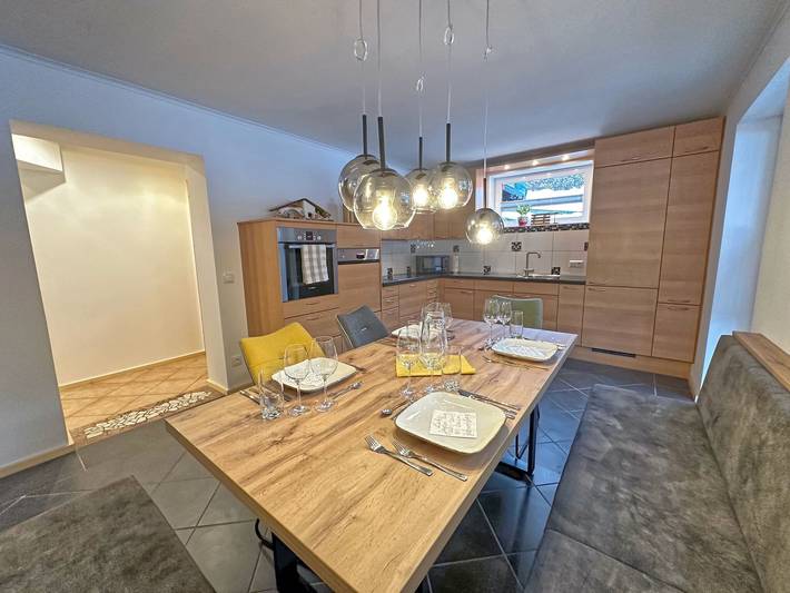 Ferienwohnung für 7 Personen, mit Garten und Sauna, kinderfreundlich