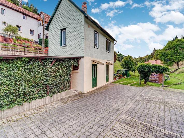 Ferienhaus für 2 Personen, mit Balkon und Garten in Schleusegrund