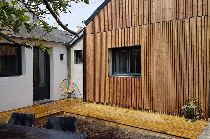 Location de vacances pour 4 personnes, avec Terrasse et Jardin à Gâvres