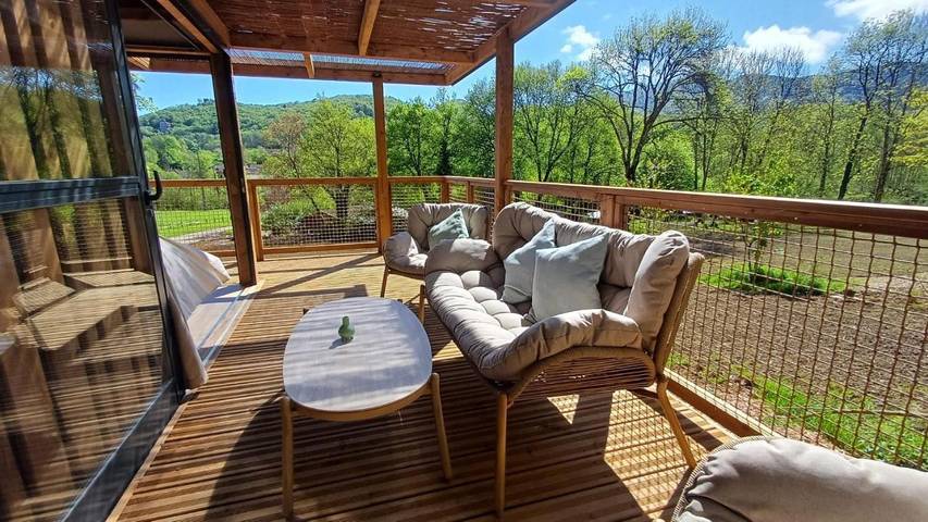 Camping pour 5 personnes, avec vue et balcon dans Haute-Garonne - 4