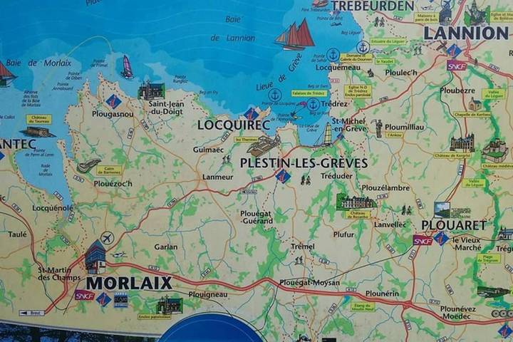 Location de vacances pour 4 personnes, avec jardin, animaux acceptés à Tréduder - 2