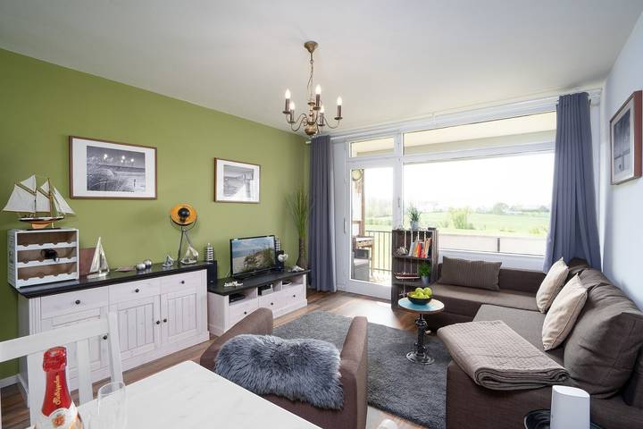Ferienwohnung für 3 Personen, mit Balkon in Heringsdorf (Oldenburg-Land) - 2