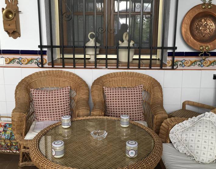 Finca 'Casa Maria Camuñas' mit privatem Pool, Wlan und Klimaanlage in Camuñas, Comarca de la Mancha