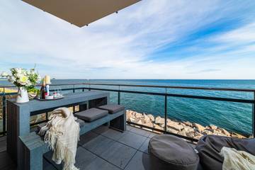 Ferienwohnung für 4 Personen, mit Sauna und Balkon sowie Whirlpool in Kappeln & Umgebung