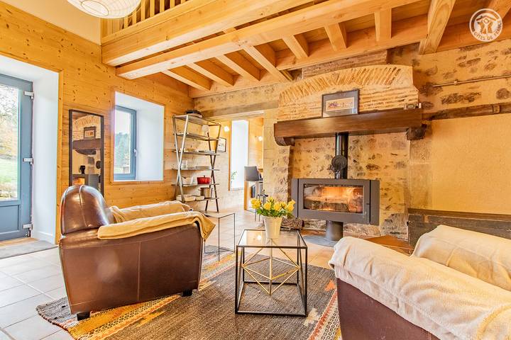 Gîte pour 6 personnes, avec Terrasse