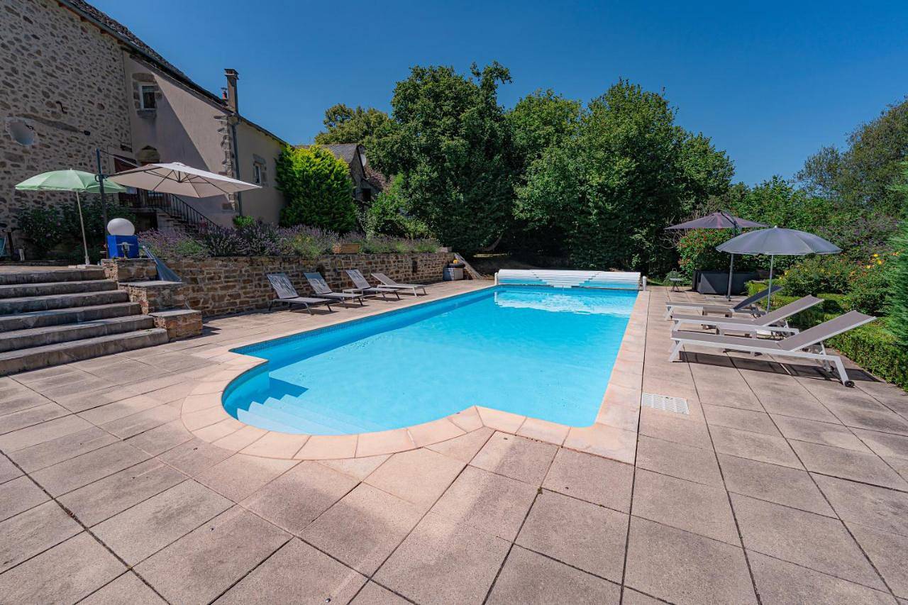 Double Room with Garden View in Le Bas Ségala, Aveyron