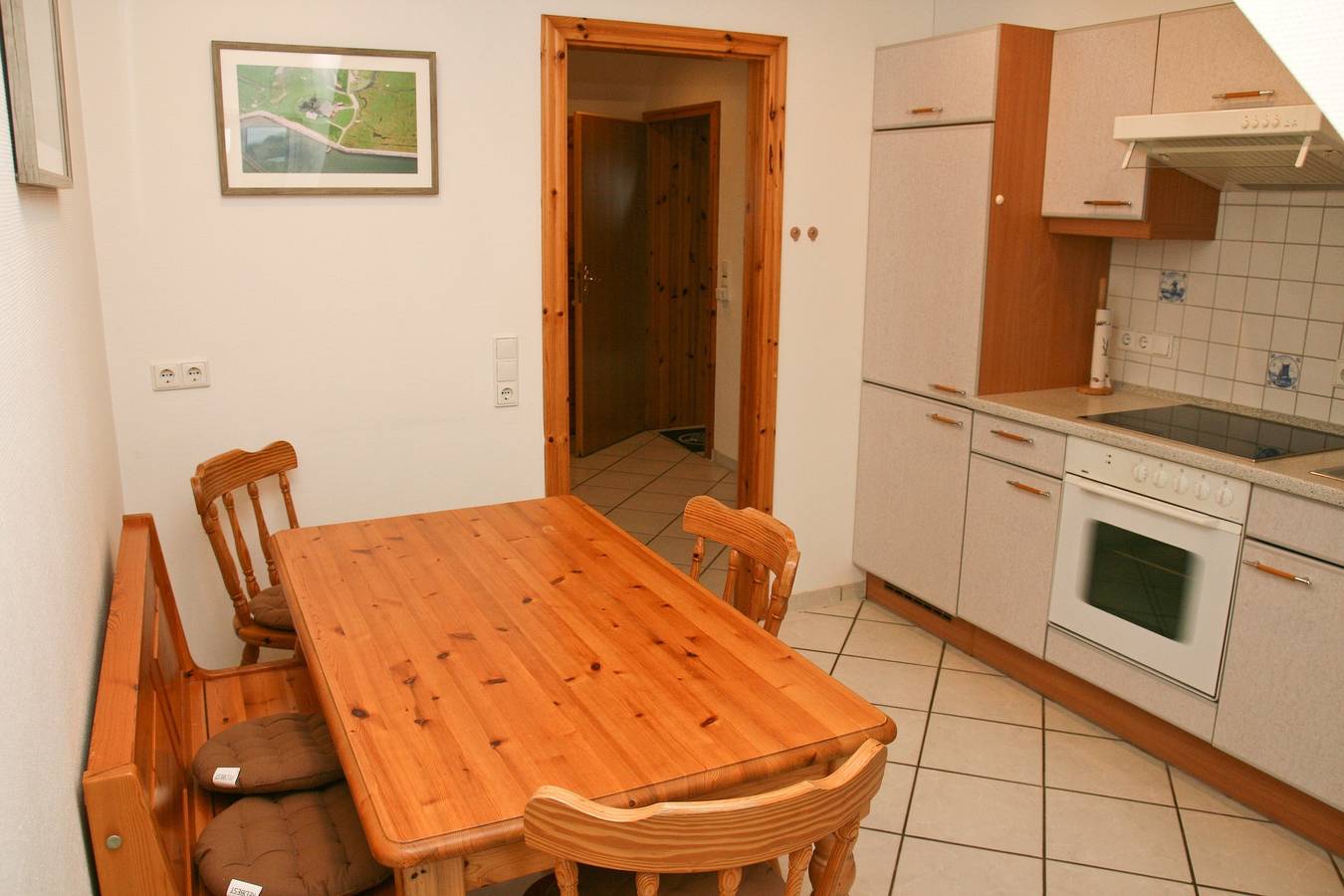 Ganze Wohnung, Ferienwohnung Langeness" mit Meerblick, Gemeinschaftsterrasse und Wlan in Langeneß, Halligen