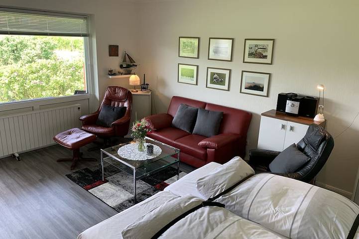 Ganze Wohnung, Reet-Ferienhaus Düwelswarft Wohnung Palstek in St. Peter-Ording, Eiderstedt