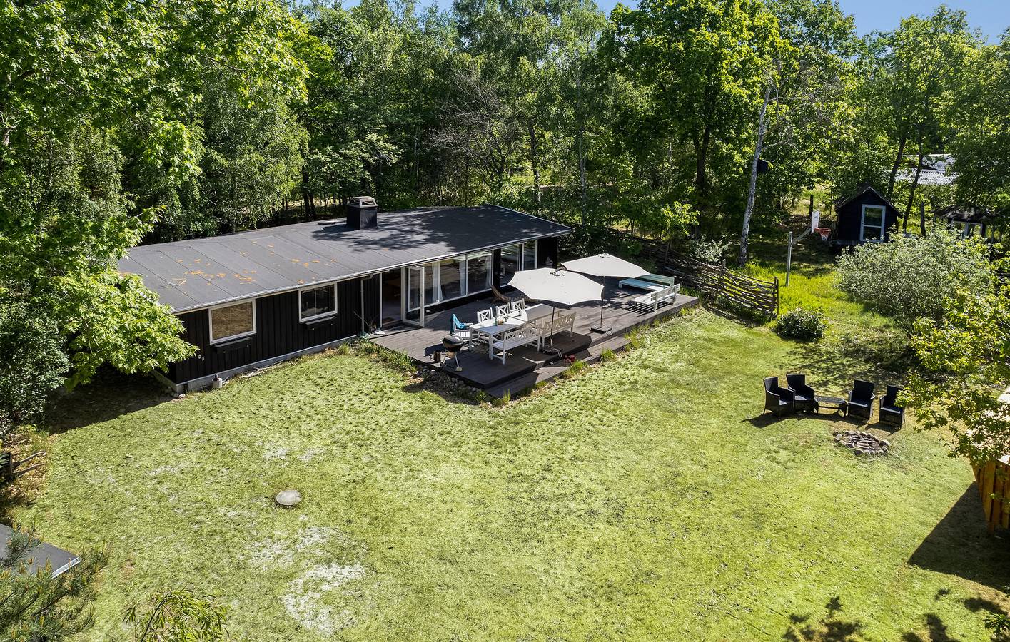 Ferienhaus für 8 Personen mit Garten in Gudmindrup Lyng, Højby