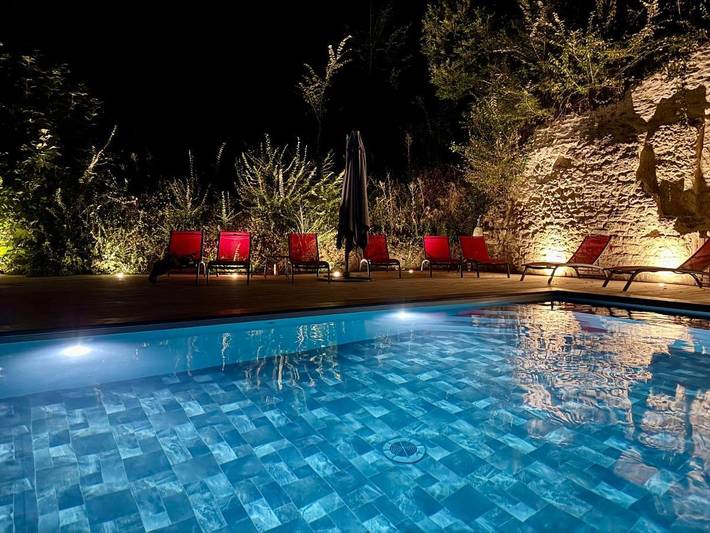 Vacation rental for 3 people, with Terrace and Hot tub as well as Yard and Pool in Beaumont
