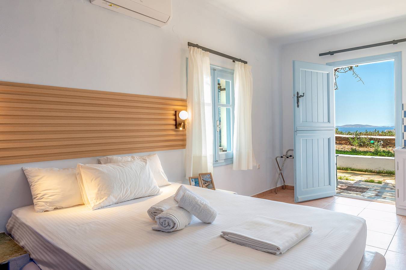 Hel lejlighed, Apartment '7' with sea view, Wi-Fi and air conditioning in Tinos