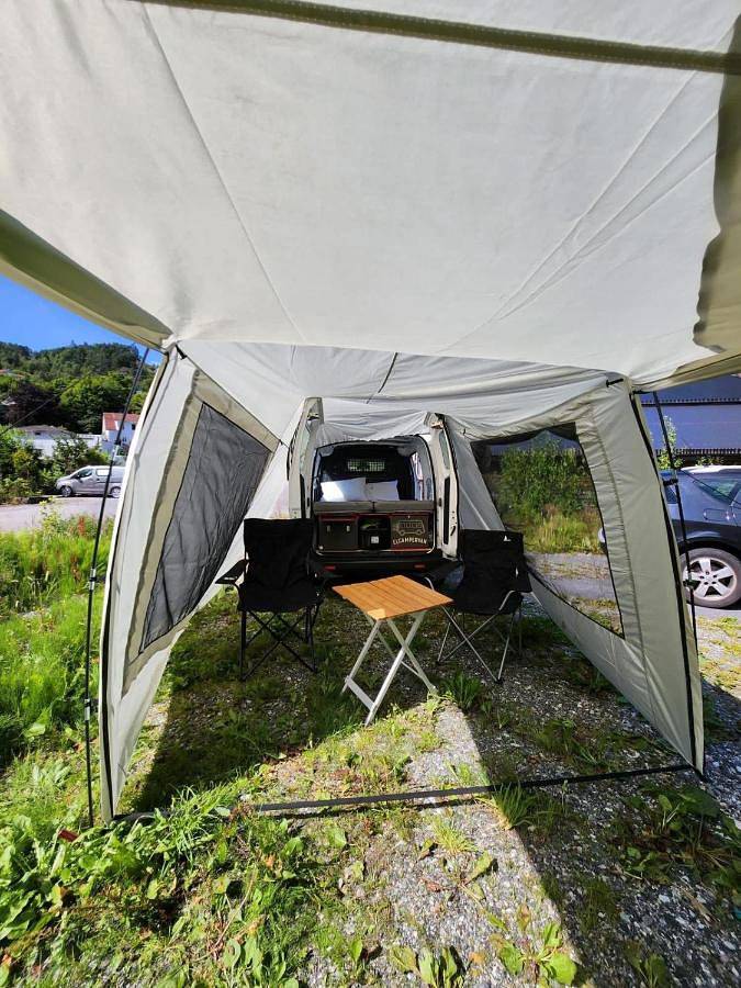 Camping per 2 persone, con Terrazza e Giardino nonché Panorama a Bergen