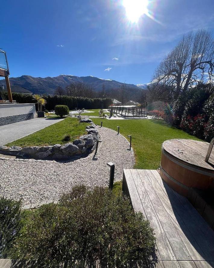 Gîte pour 6 personnes, avec piscine et jardin ainsi que vue et sauna à Ayzac-Ost - 3