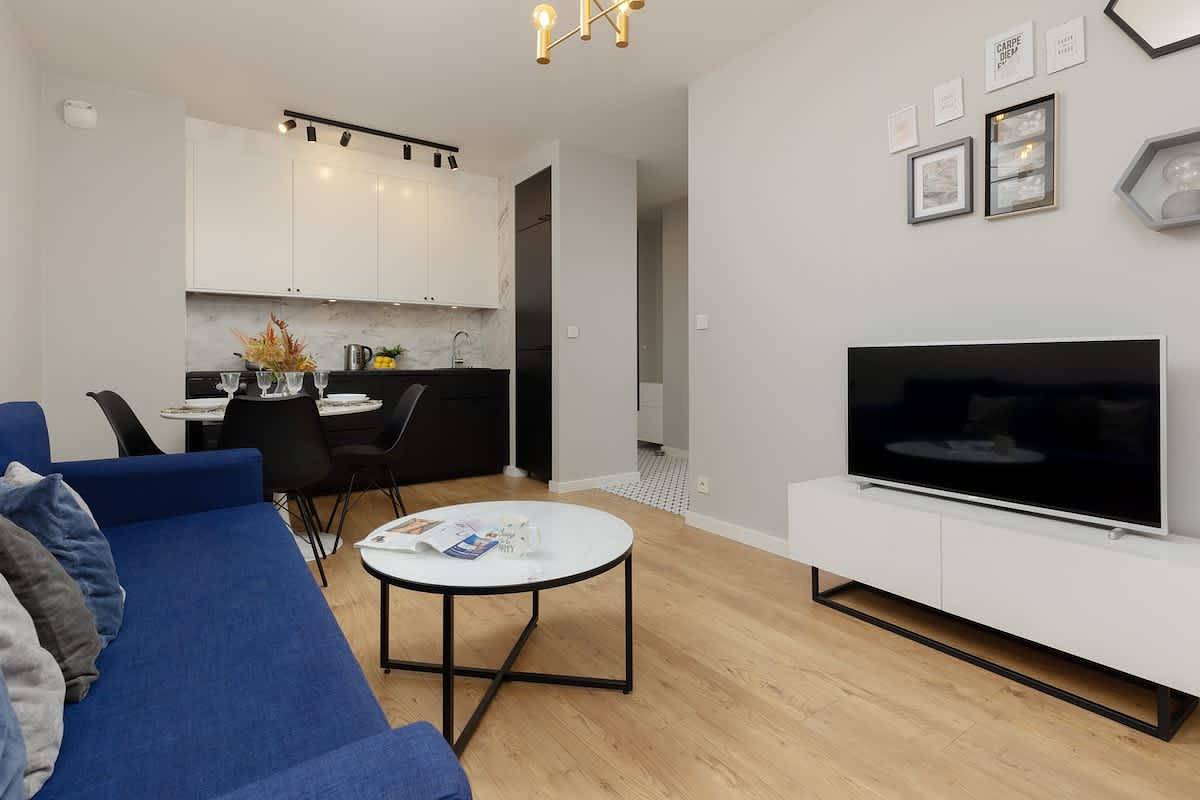 Cały apartament, Cozy Apartment in Mokotow | Balcony in Mokotów, Warszawa