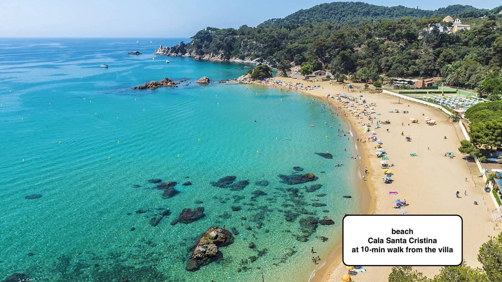 Villa Treumal in Blanes, Costa Brava