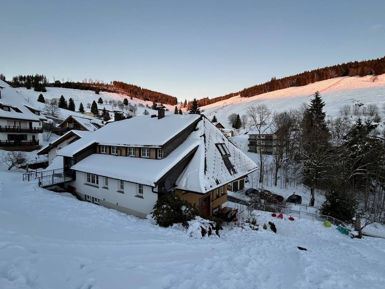 Apartamento vacacional entero, Berghof Almzeit - Fewo "Philosophenstüble", Sauna, Todtnauberg, Feldberg in Todtnauberg, Todtnau