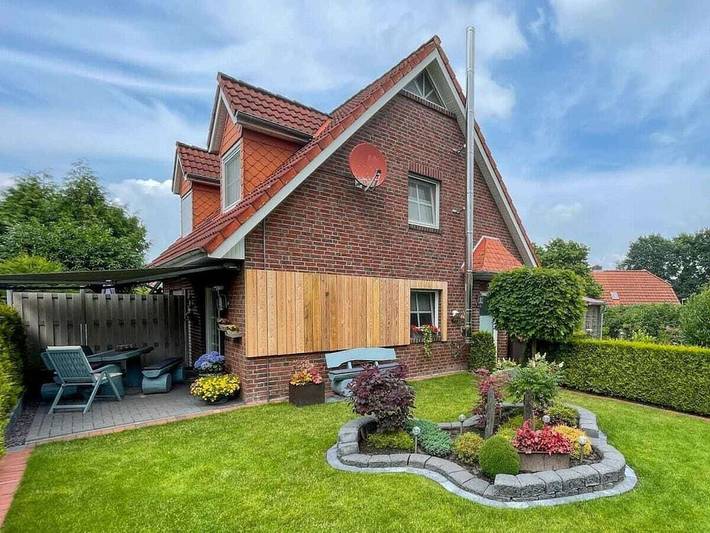Ferienhaus für 3 Personen, mit Garten und Terrasse