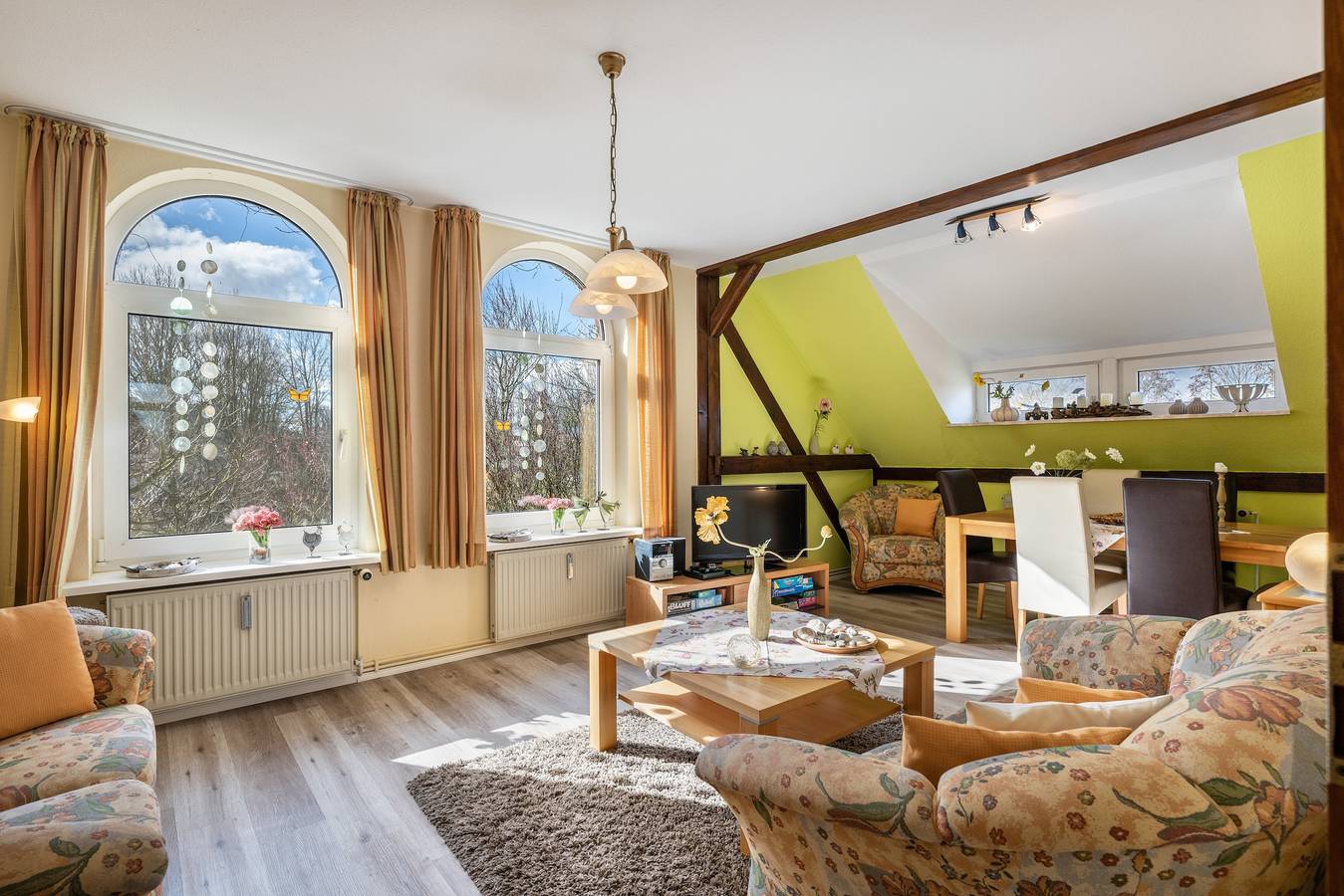 Ganze Wohnung, Ferienwohnung 'Sommerwind' mit Privatterrasse, Gemeinschaftsgarten und Wi-Fi in Schülp, Eider-Treene-Sorge
