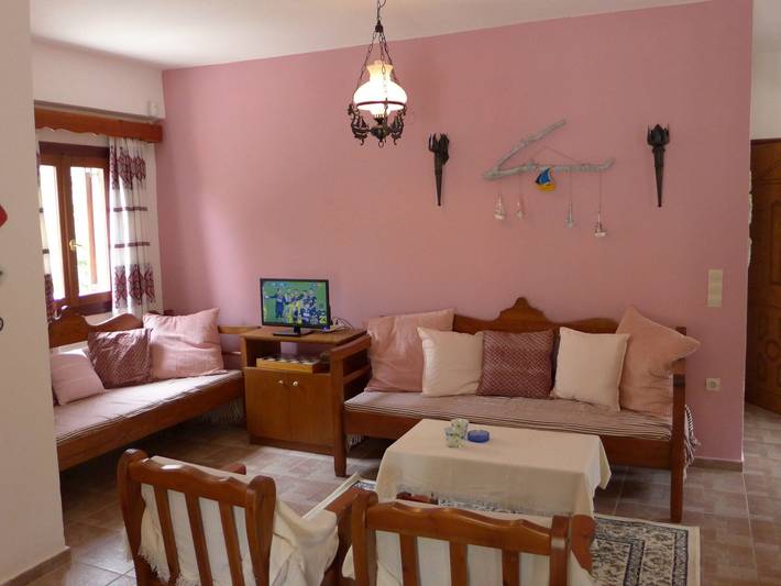 Ferienhaus für 6 Personen, mit Balkon und Terrasse sowie Garten und Pool in Rethymno und Umgebung - 2