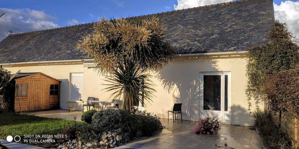 Maison de vacances pour 4 personnes, avec Terrasse et Jardin à Inzinzac-Lochrist