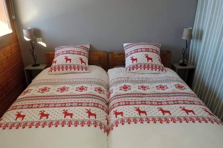 Chalet pour 8 personnes, avec balcon à Albiez-Montrond - 4