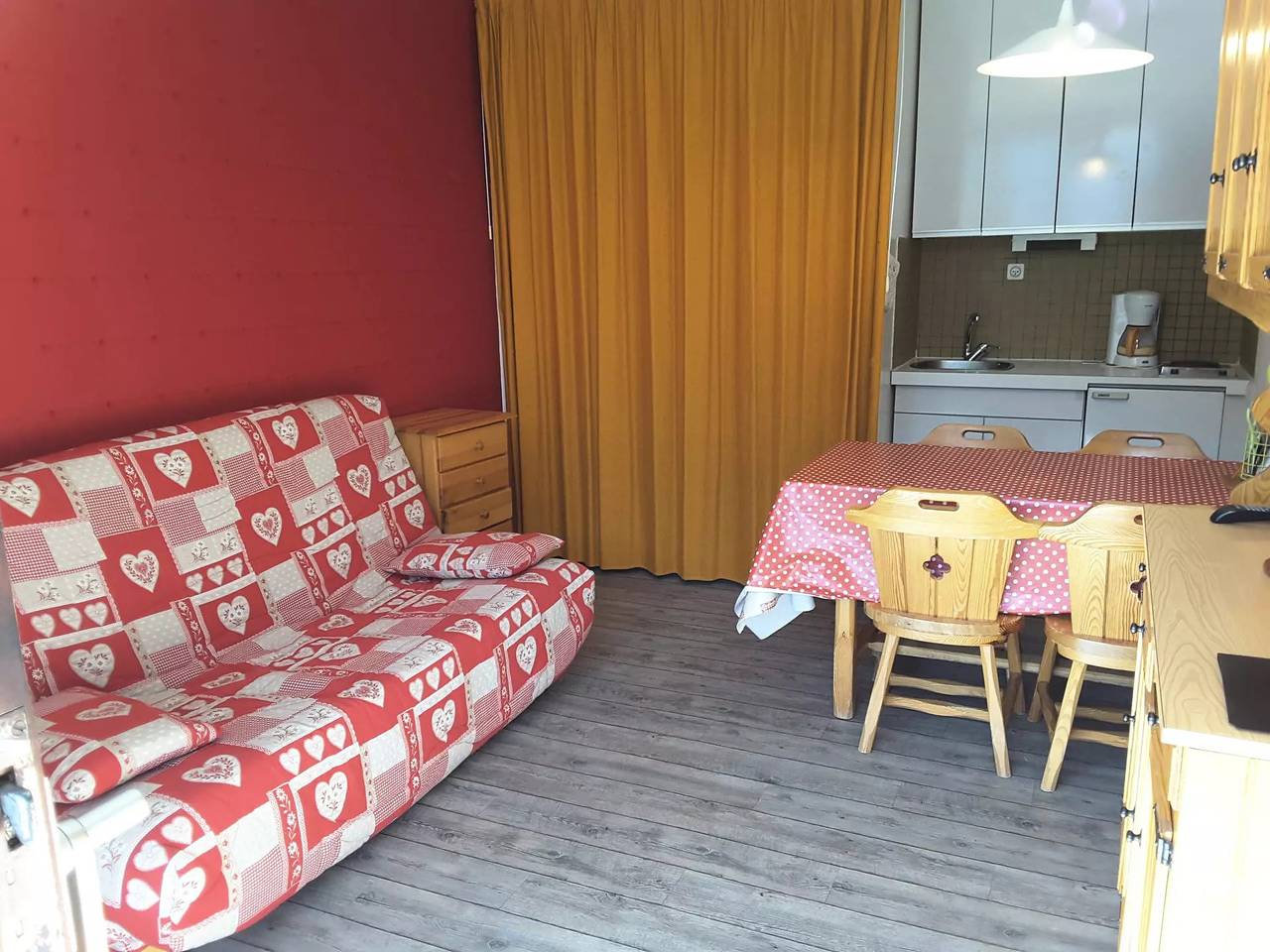 Estudio entero, Paradiski plan tranquilo y soleado in Parque Nacional de Vanoise